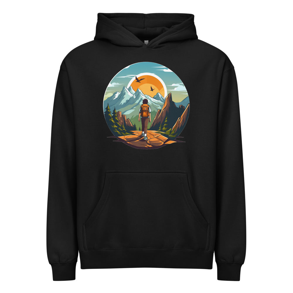 Mountain traveling | Men's Box Hoodie I Cotton Heritage M2635