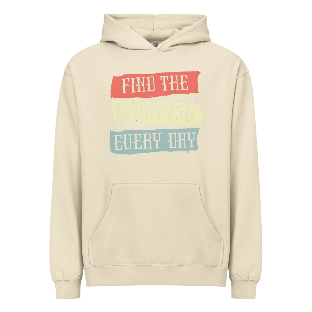 Find the beauty in every day | Men's Box Hoodie I Cotton Heritage M2635