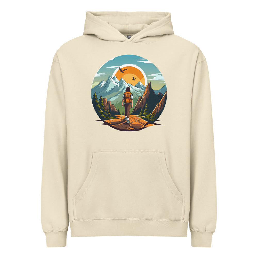 Mountain traveling | Men's Box Hoodie I Cotton Heritage M2635