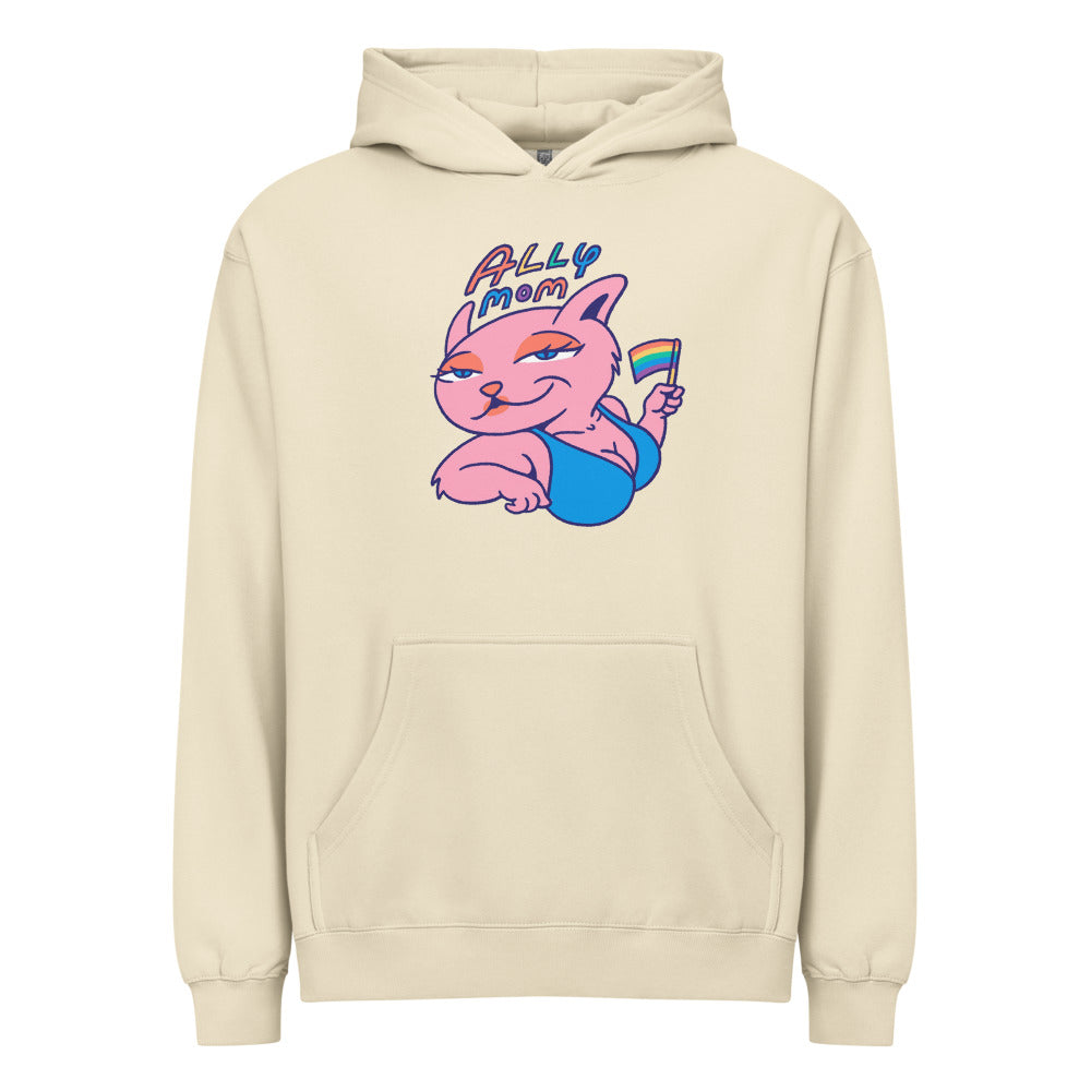 All 4 mom | Men's Box Hoodie I Cotton Heritage M2635