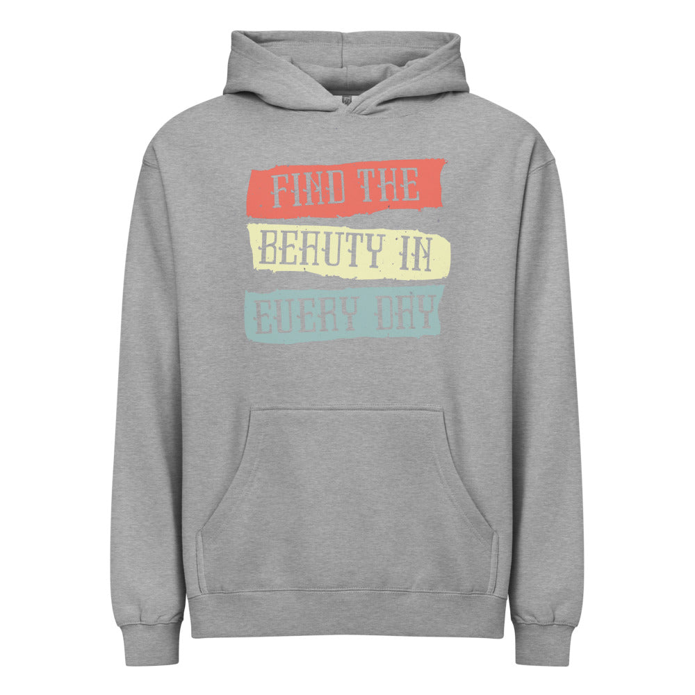 Find the beauty in every day | Men's Box Hoodie I Cotton Heritage M2635