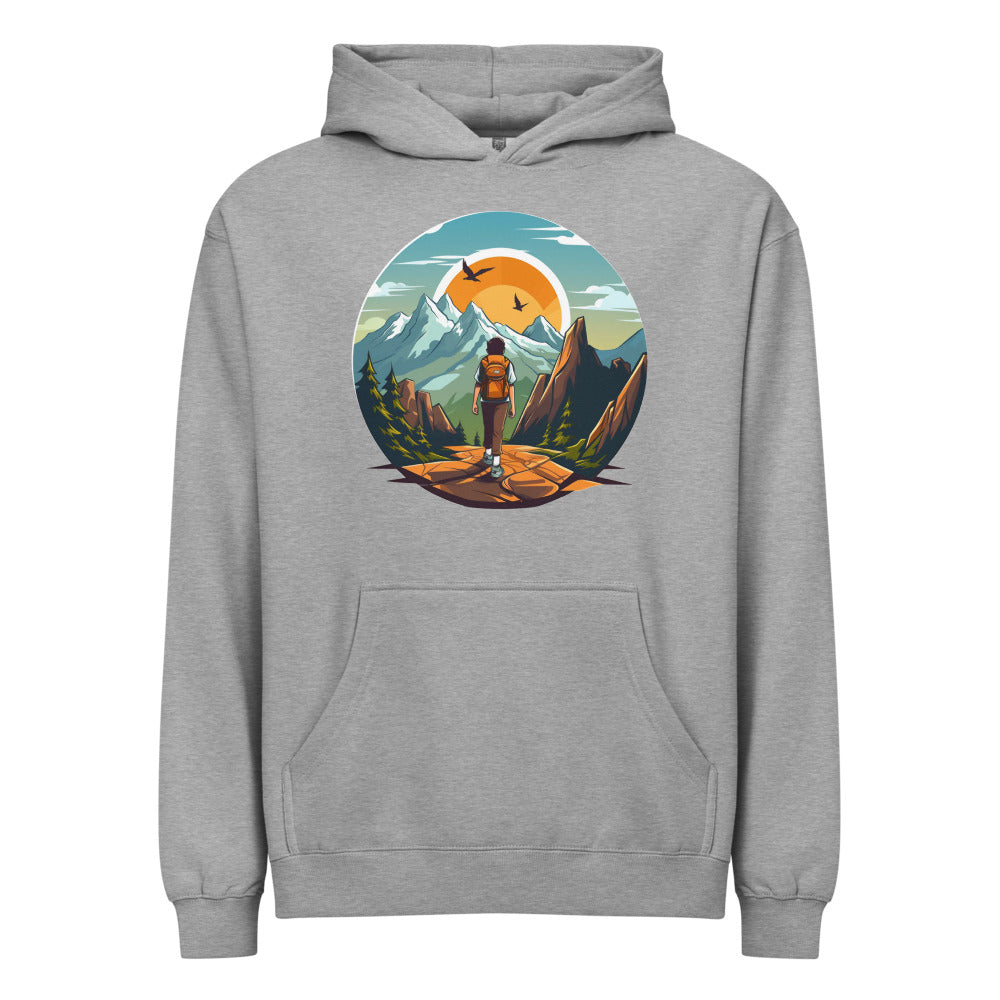 Mountain traveling | Men's Box Hoodie I Cotton Heritage M2635