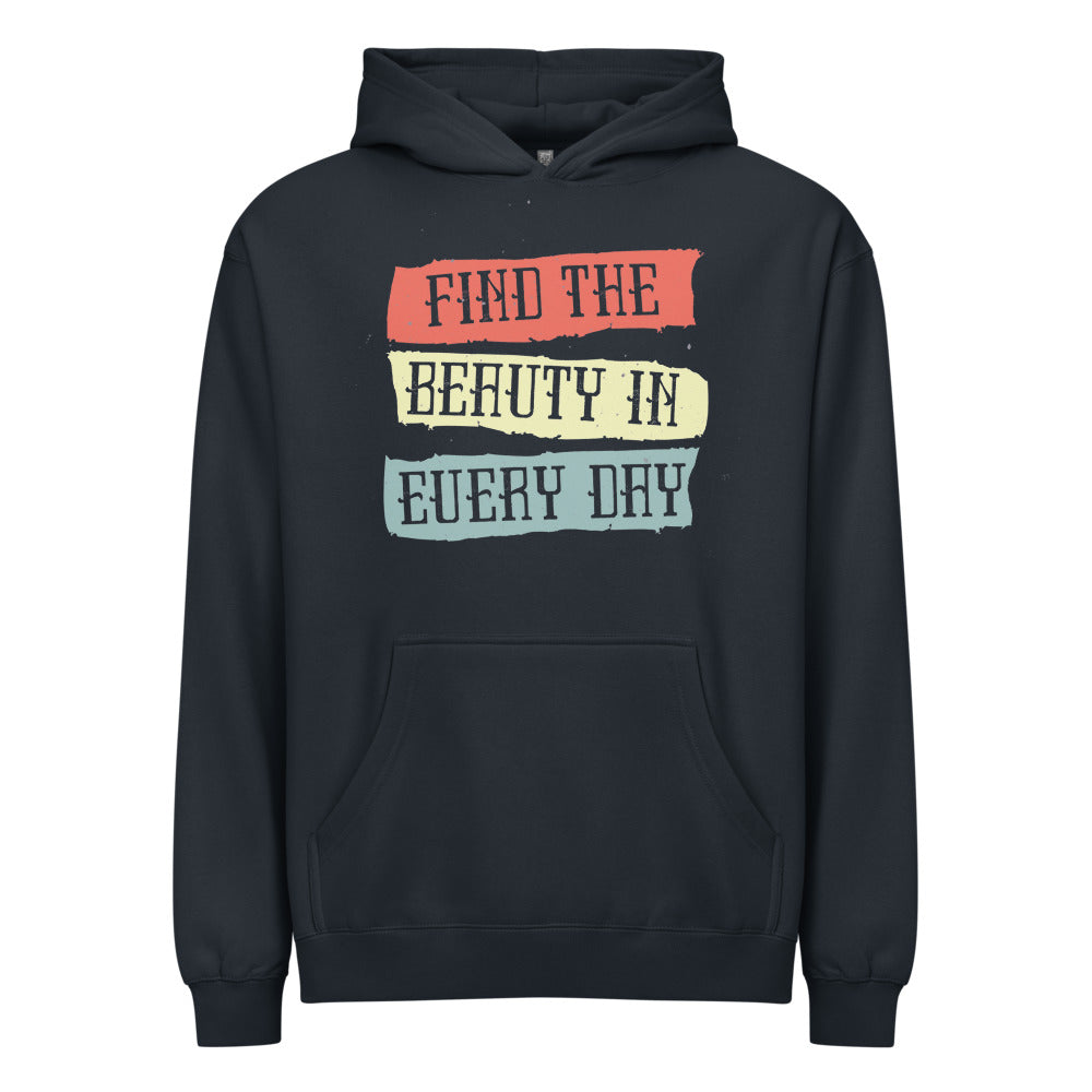 Find the beauty in every day | Men's Box Hoodie I Cotton Heritage M2635