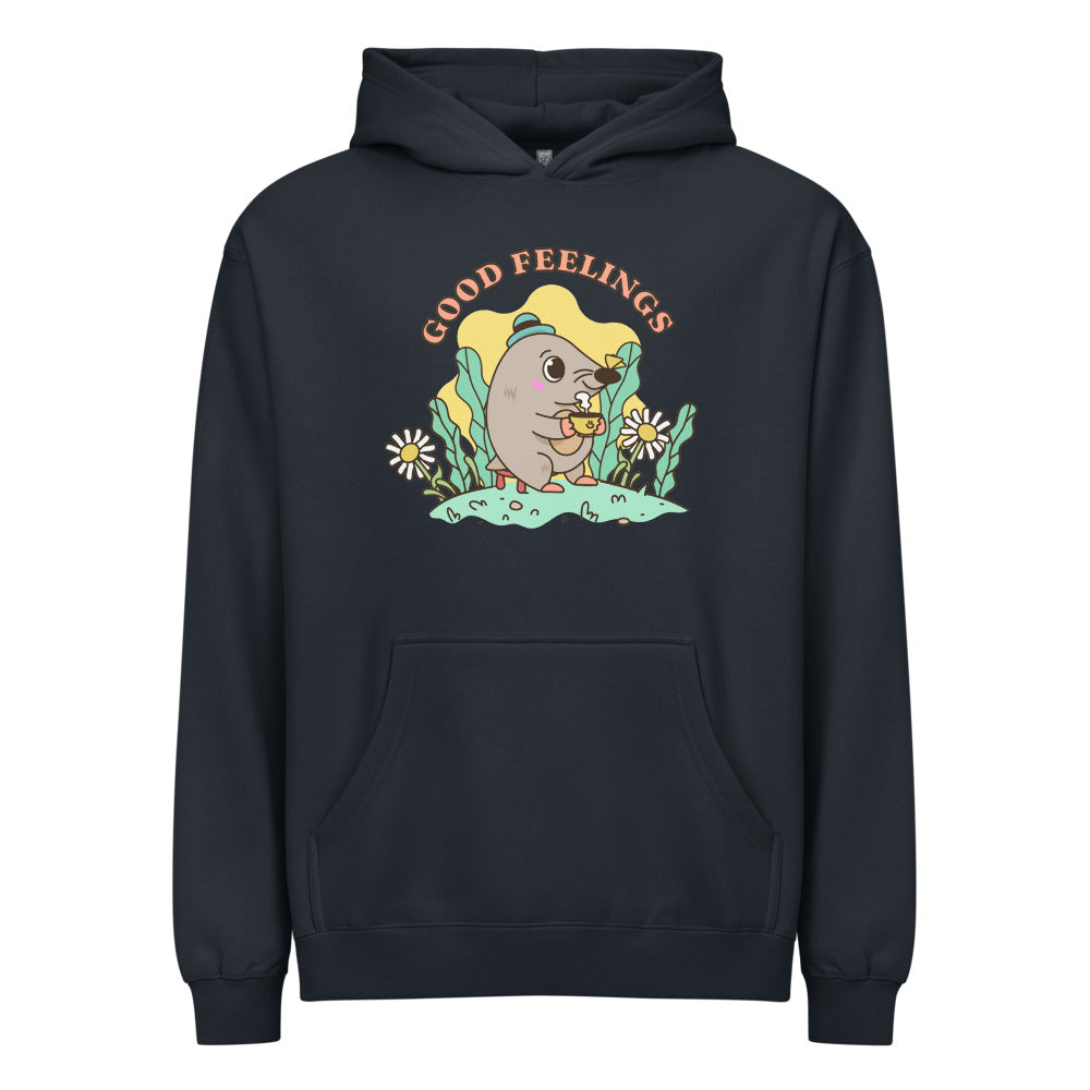 Good feelings | Men's Box Hoodie I Cotton Heritage M2635