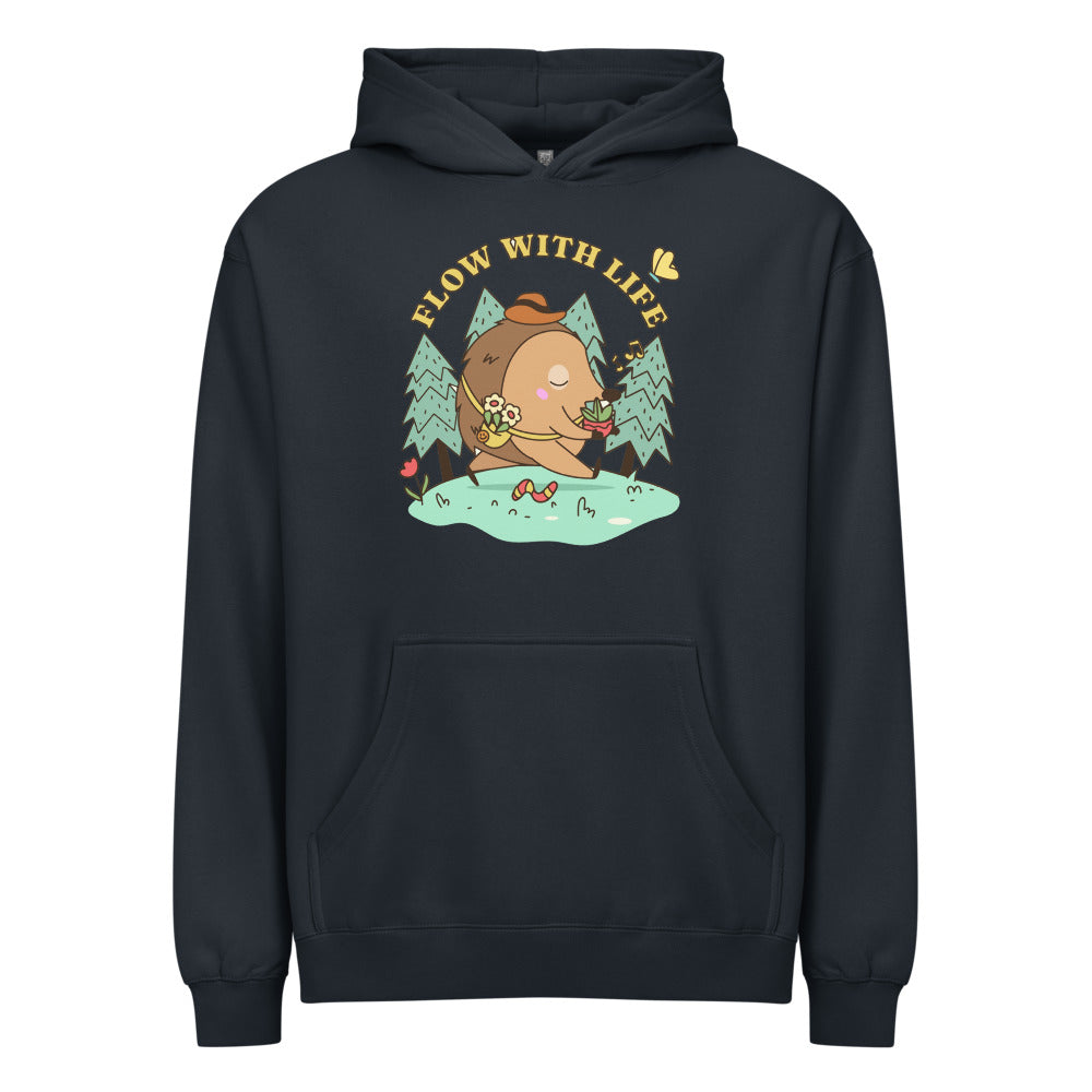 Flow with life | Men's Box Hoodie I Cotton Heritage M2635