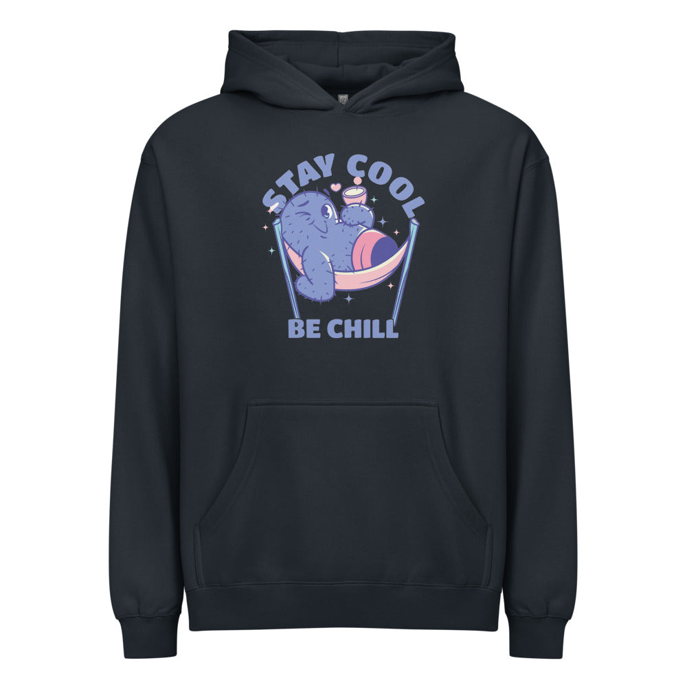 Stay cool be chill | Men's Box Hoodie I Cotton Heritage M2635