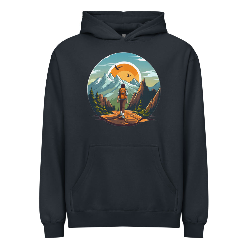 Mountain traveling | Men's Box Hoodie I Cotton Heritage M2635