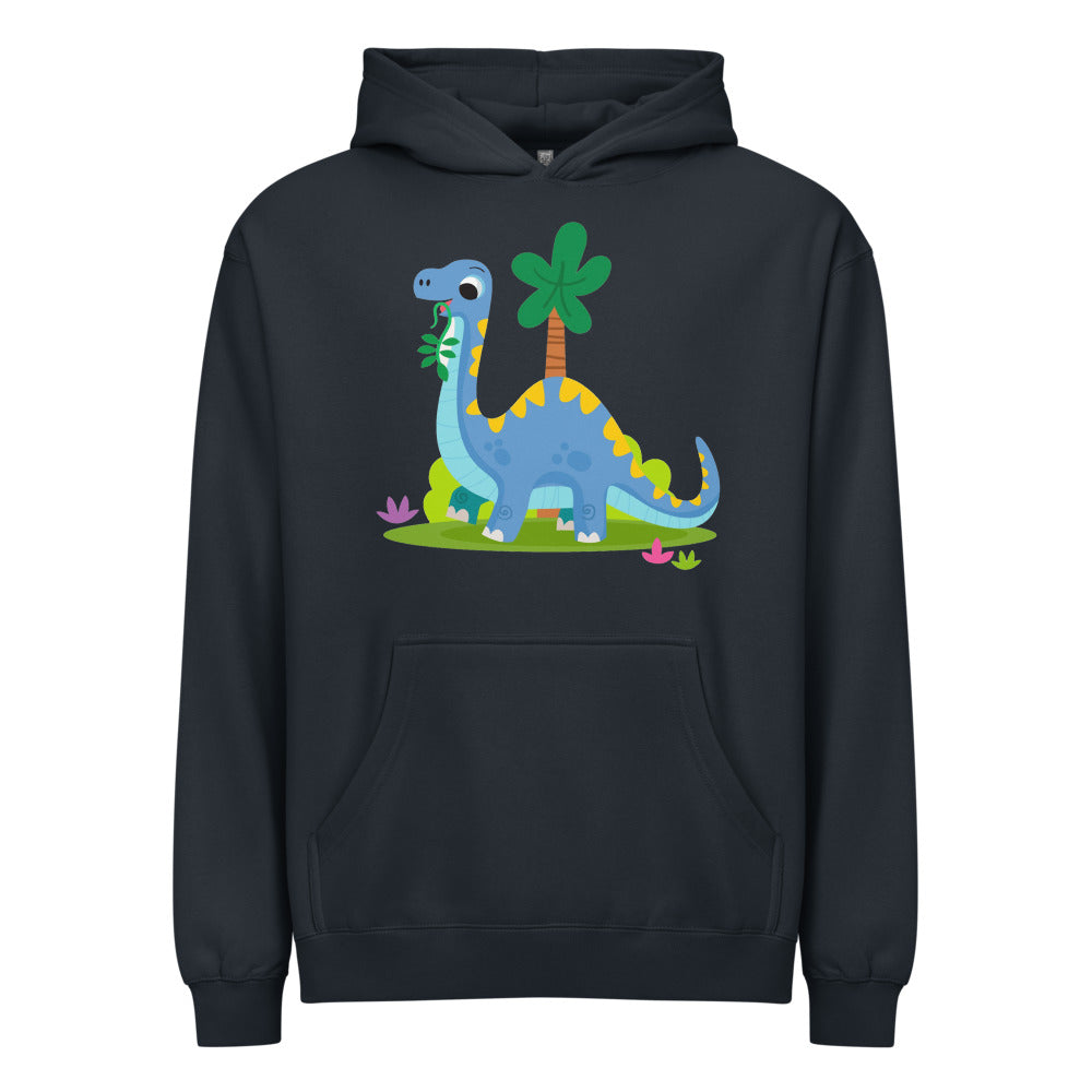 Blue dinosaur | Men's Box Hoodie I Cotton Heritage M2635