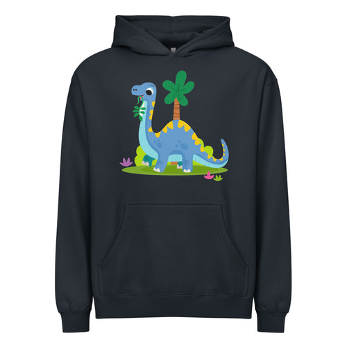 Blue dinosaur | Men's Box Hoodie I Cotton Heritage M2635