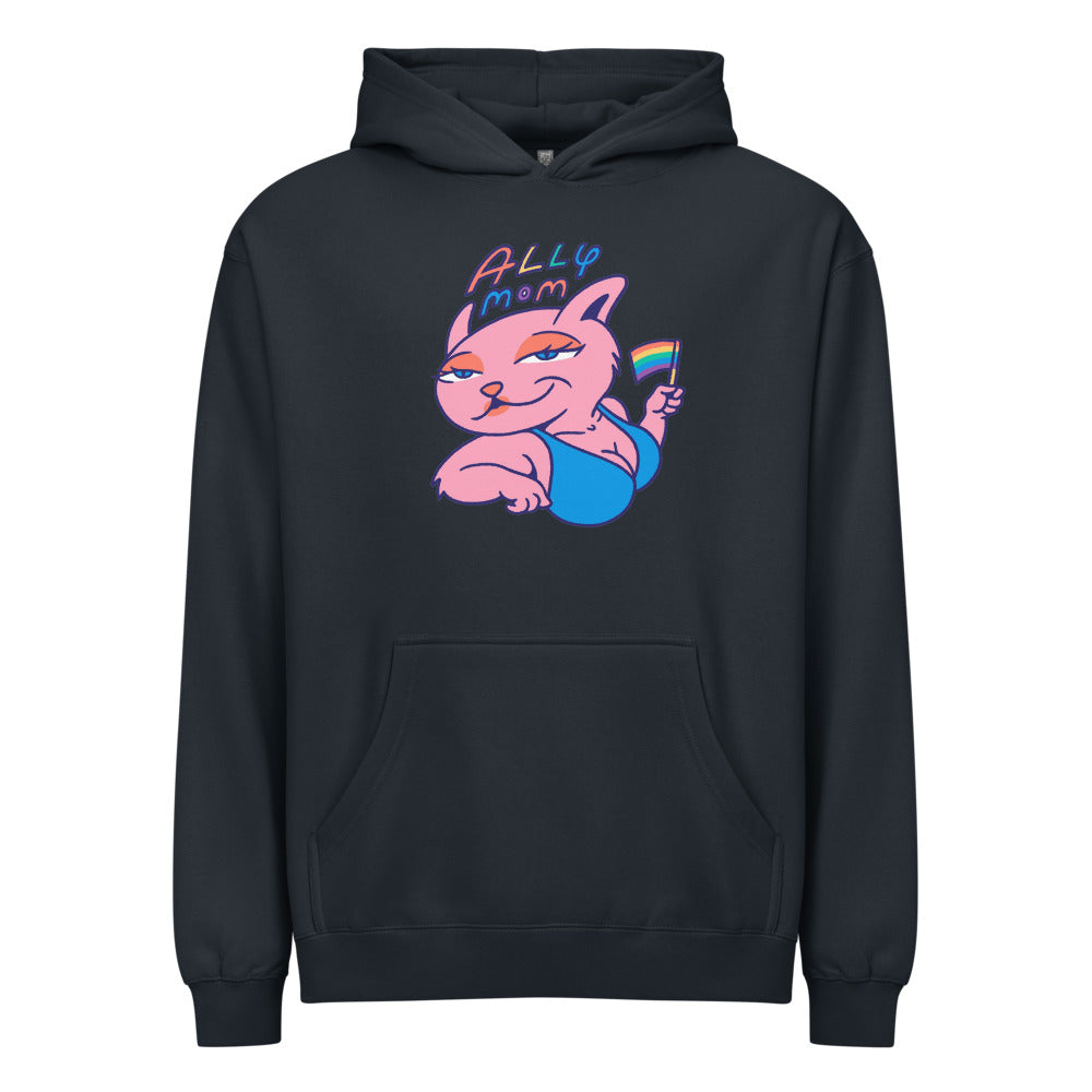 All 4 mom | Men's Box Hoodie I Cotton Heritage M2635