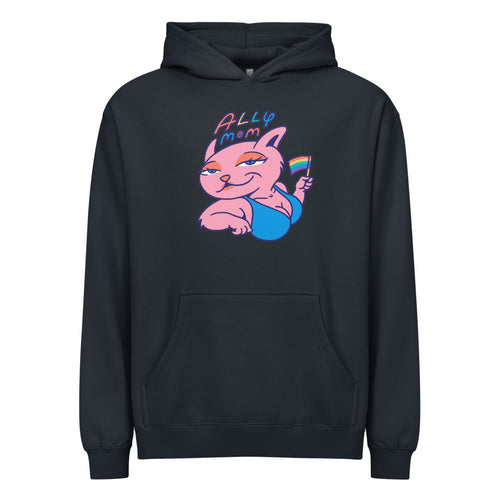 All 4 mom | Men's Box Hoodie I Cotton Heritage M2635