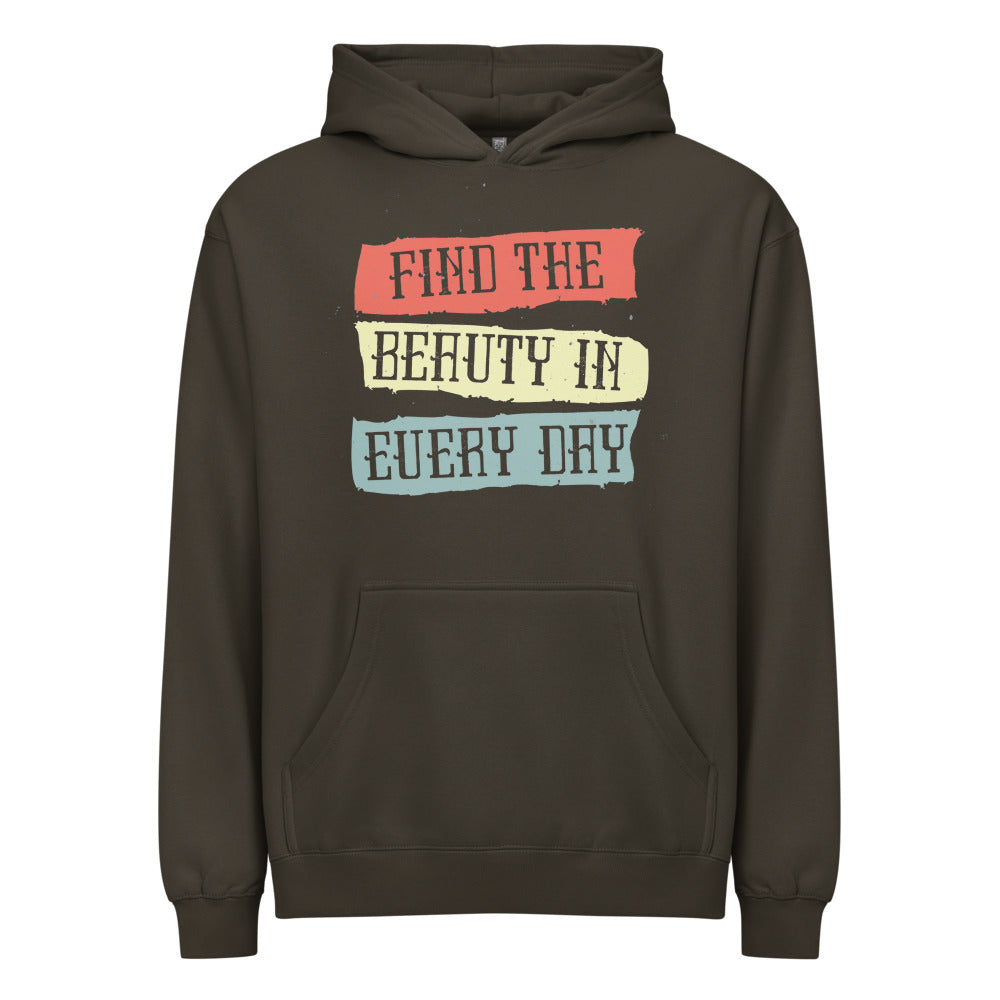 Find the beauty in every day | Men's Box Hoodie I Cotton Heritage M2635