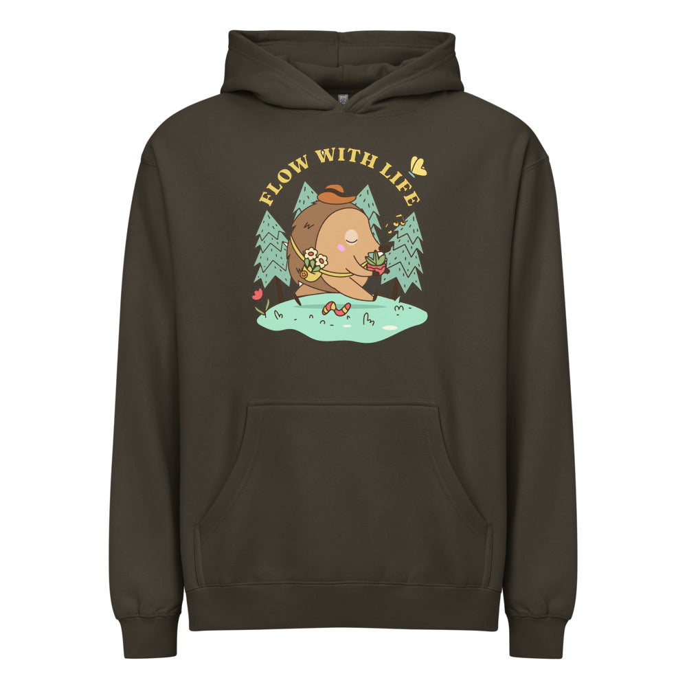 Flow with life | Men's Box Hoodie I Cotton Heritage M2635