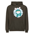 Green rabbit - HIP HIP HOORAAAY | Men's Box Hoodie I Cotton Heritage M2635