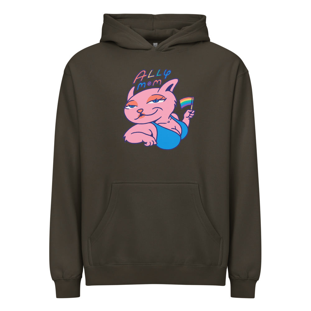All 4 mom | Men's Box Hoodie I Cotton Heritage M2635