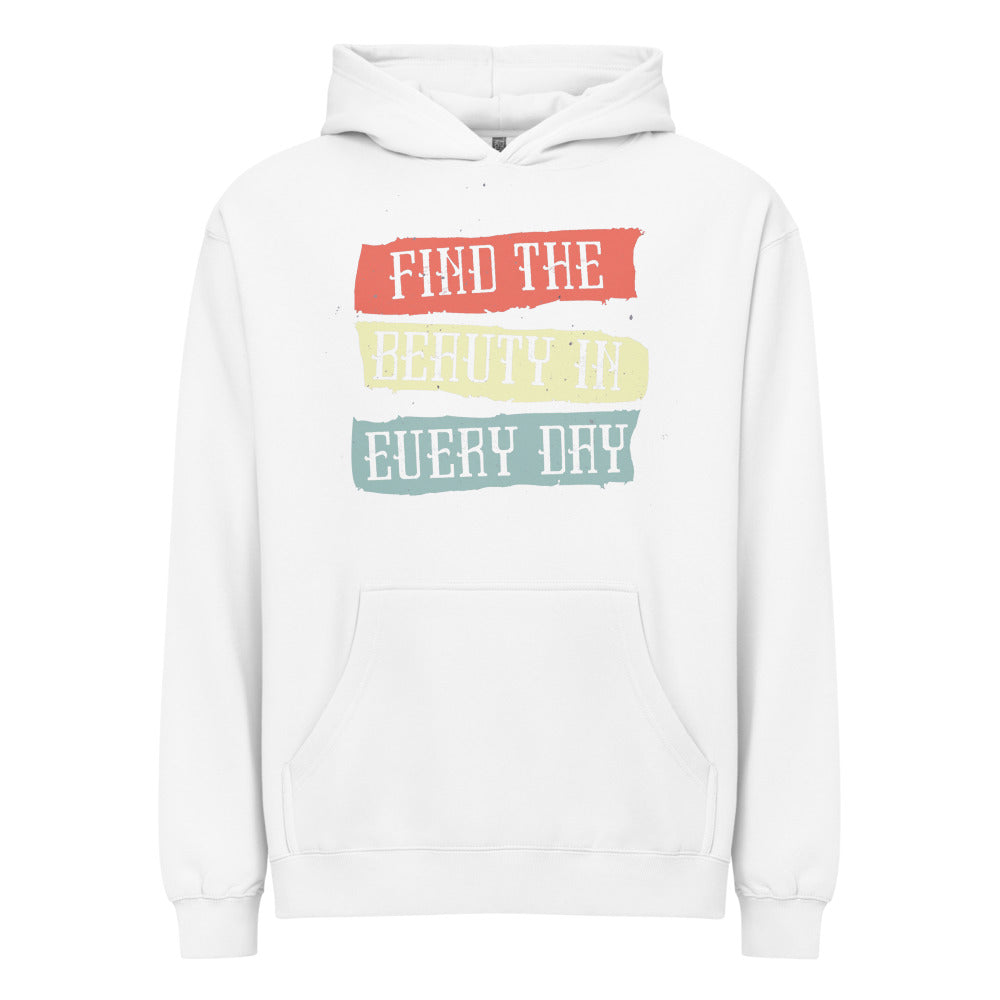 Find the beauty in every day | Men's Box Hoodie I Cotton Heritage M2635