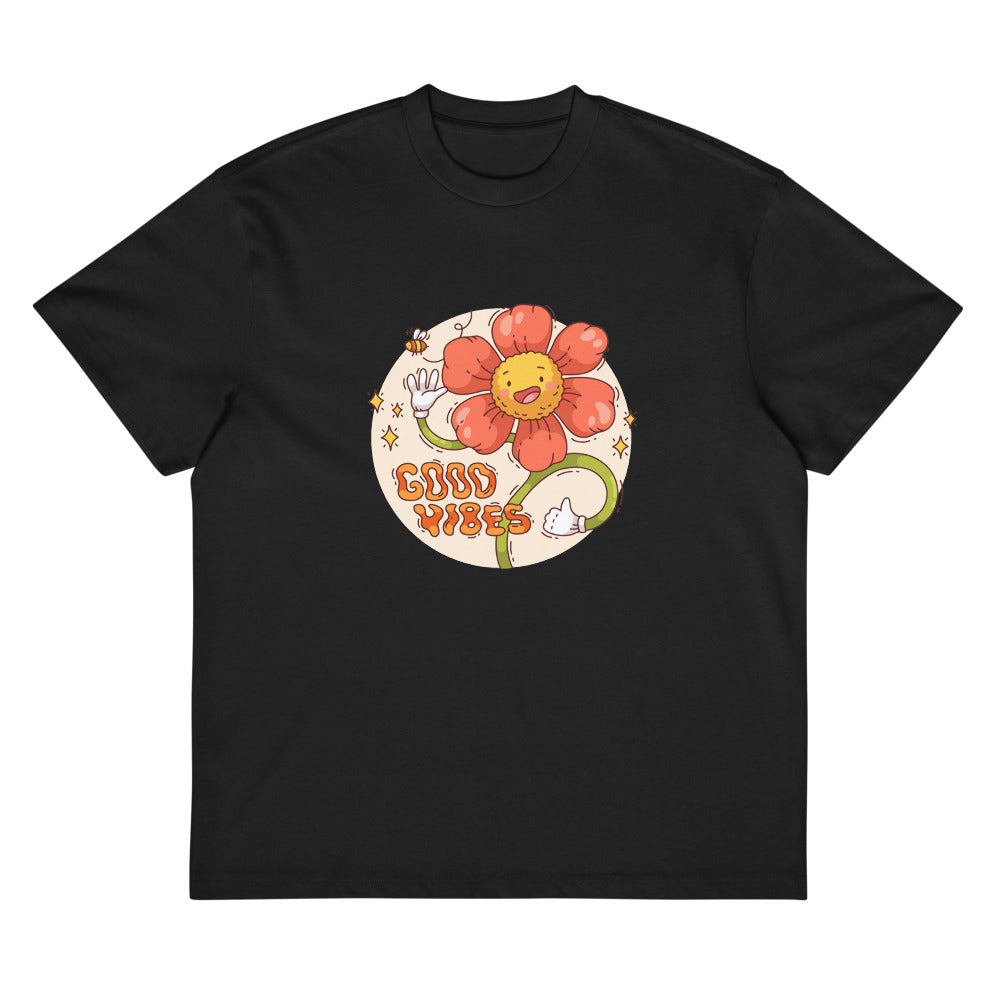 Good vides | Men's Box Tee | Cotton Heritage MC1087