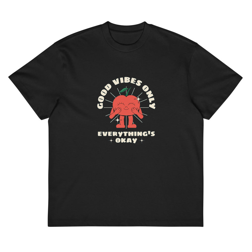 Good vides only - everything's okay | Men's Box Tee | Cotton Heritage MC1087