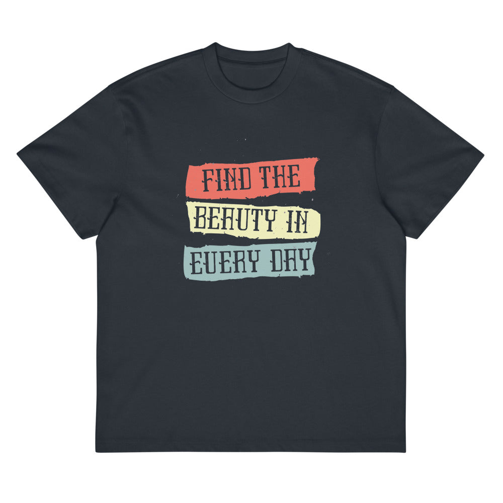 Find the beauty in every day | Men's Box Tee | Cotton Heritage MC1087