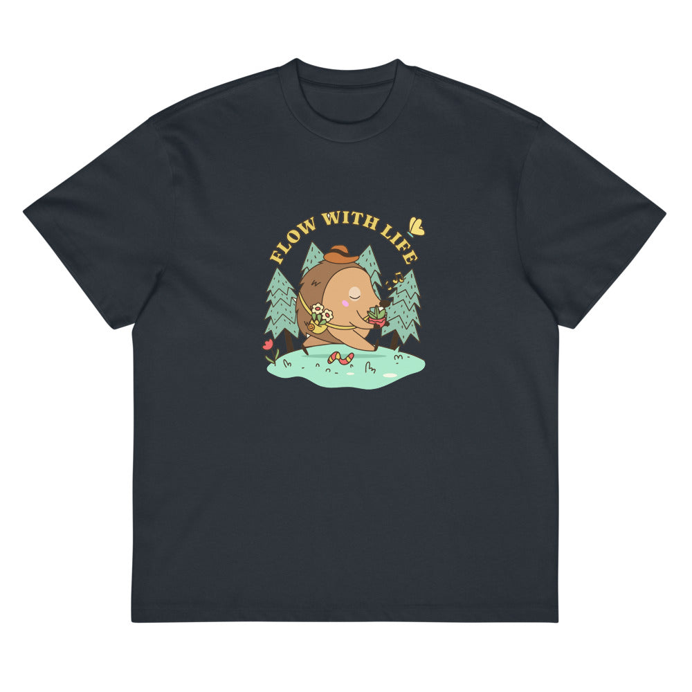 Flow with life | Men's Box Tee | Cotton Heritage MC1087