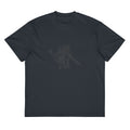 Black & white space travel man | Men's Box Tee | Cotton Heritage MC1087