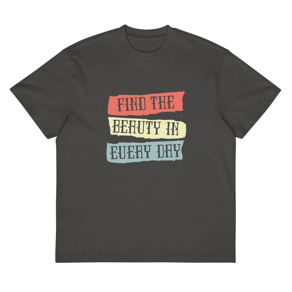 Find the beauty in every day | Men's Box Tee | Cotton Heritage MC1087