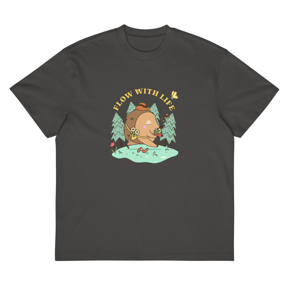 Flow with life | Men's Box Tee | Cotton Heritage MC1087