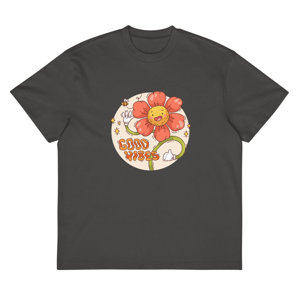 Good vides | Men's Box Tee | Cotton Heritage MC1087