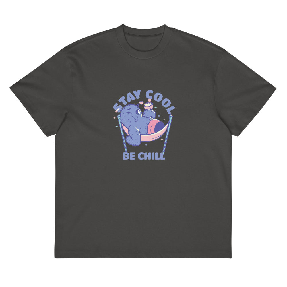 Stay cool be chill | Men's Box Tee | Cotton Heritage MC1087