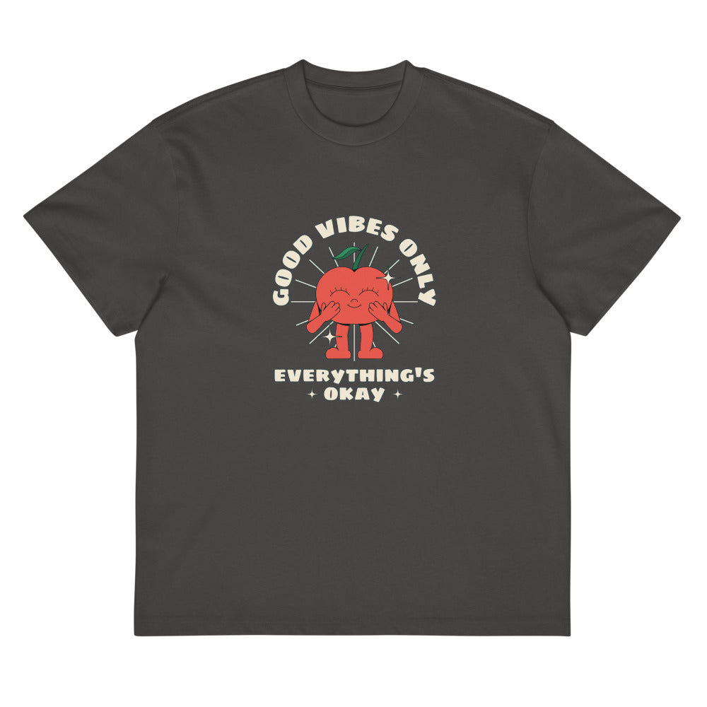 Good vides only - everything's okay | Men's Box Tee | Cotton Heritage MC1087
