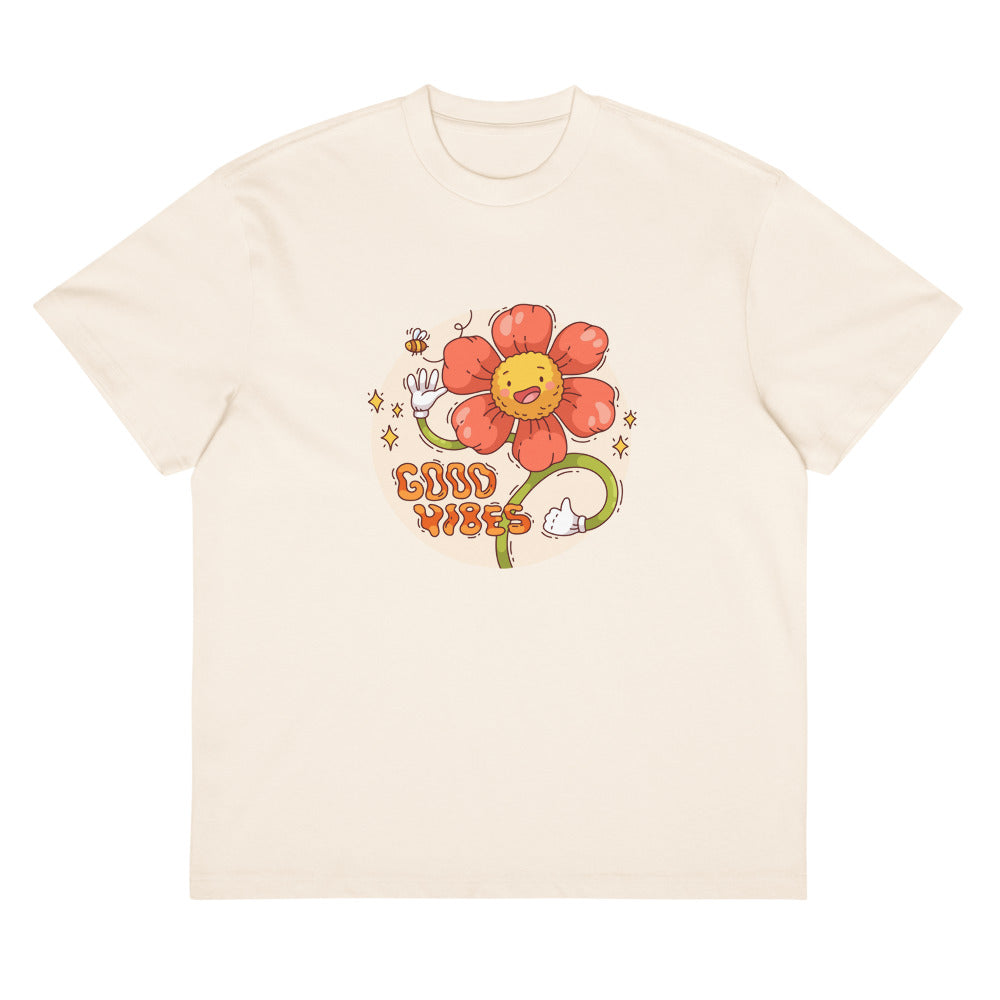 Good vides | Men's Box Tee | Cotton Heritage MC1087