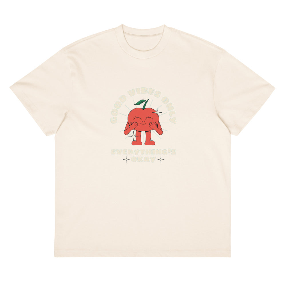 Good vides only - everything's okay | Men's Box Tee | Cotton Heritage MC1087