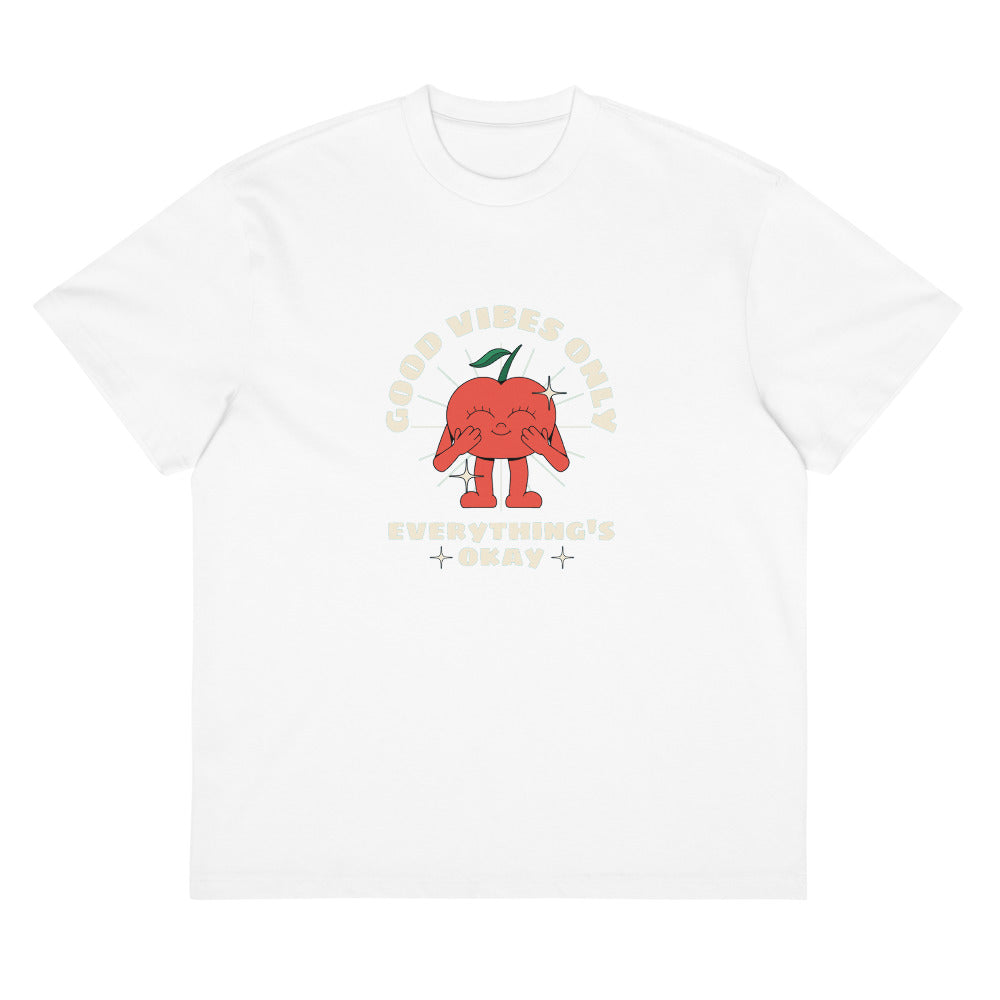 Good vides only - everything's okay | Men's Box Tee | Cotton Heritage MC1087