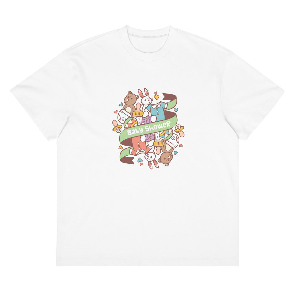 Baby shower | Men's Box Tee | Cotton Heritage MC1087