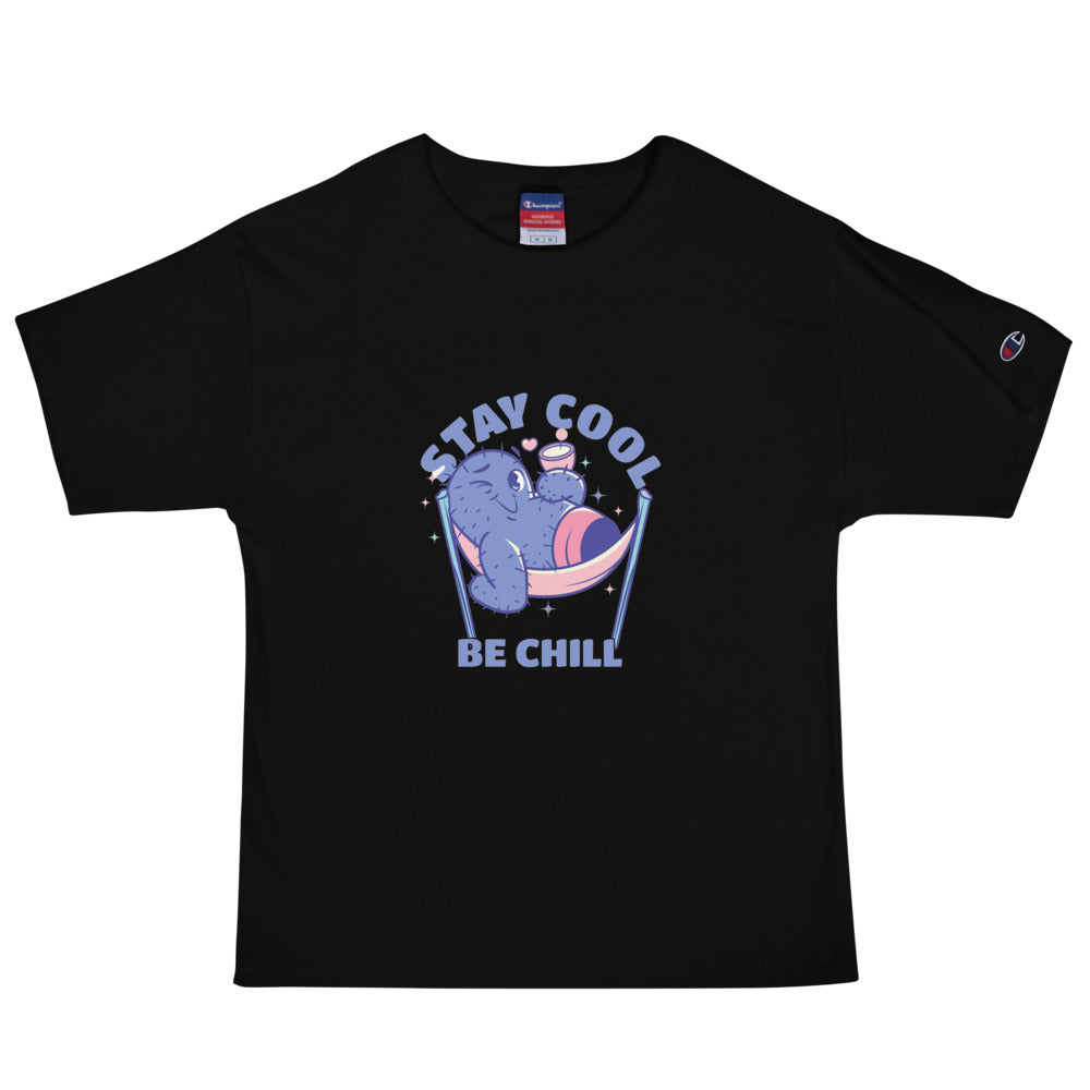 Stay cool be chill | Men's Champion Heritage T-Shirt | T105