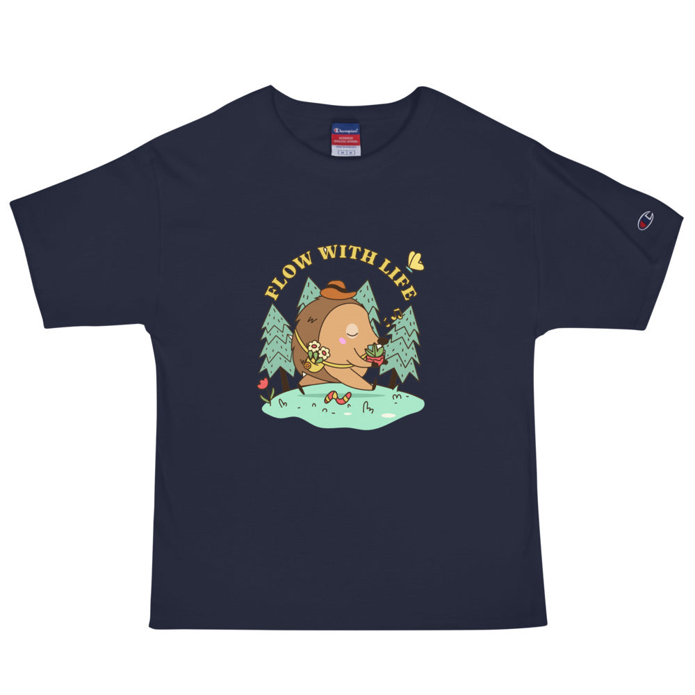 Flow with life | Men's Champion Heritage T-Shirt | T105