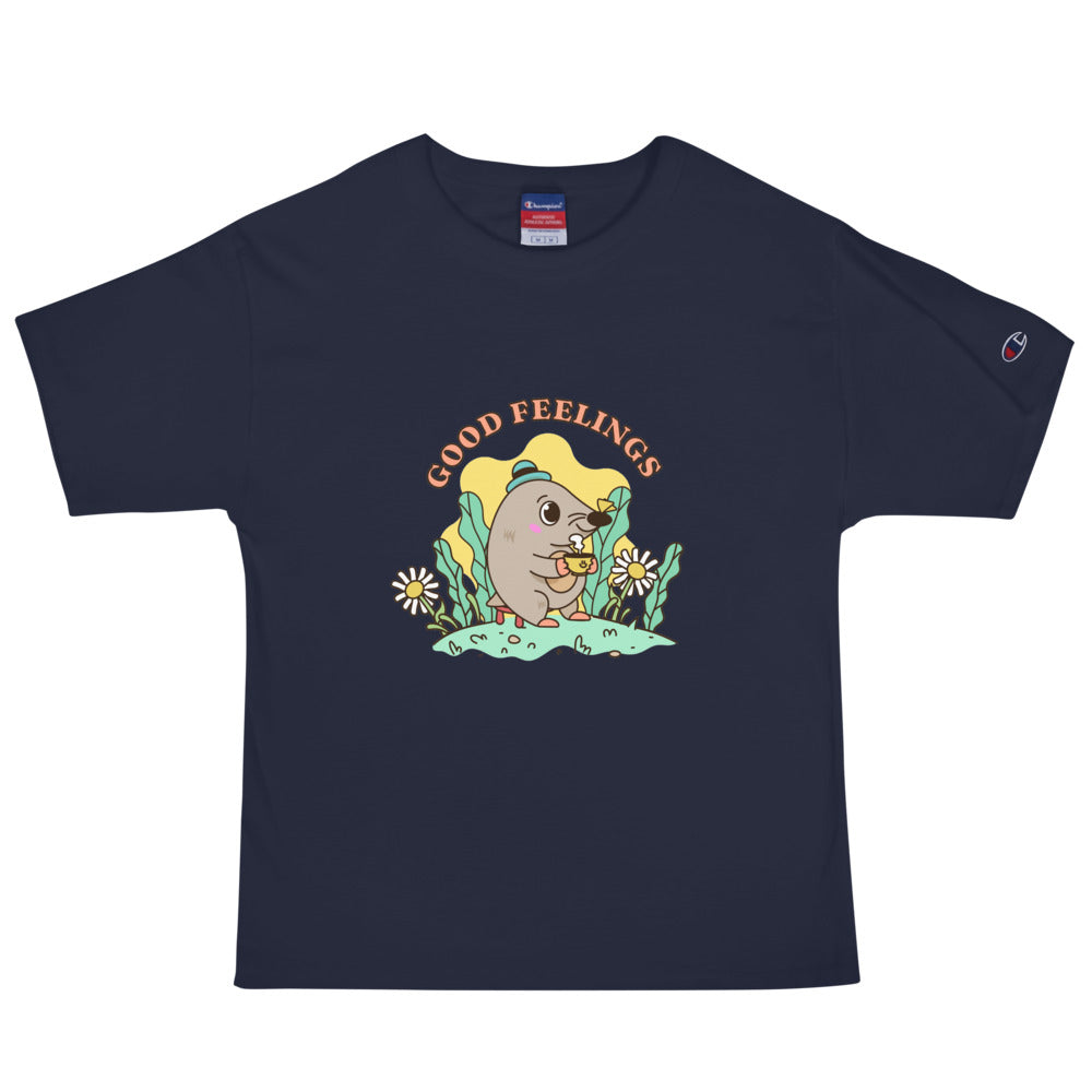 Good feelings | Men's Champion Heritage T-Shirt | T105