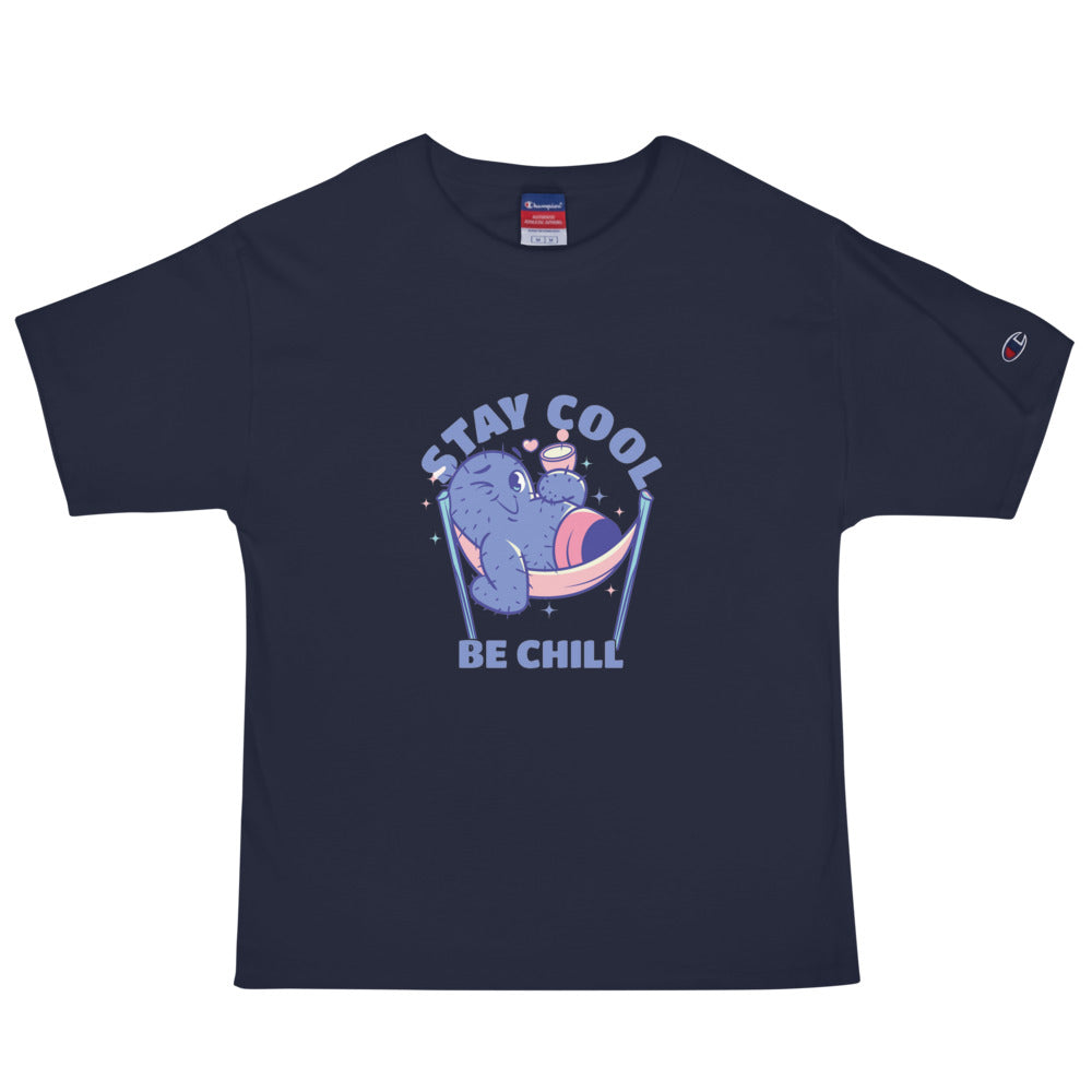 Stay cool be chill | Men's Champion Heritage T-Shirt | T105