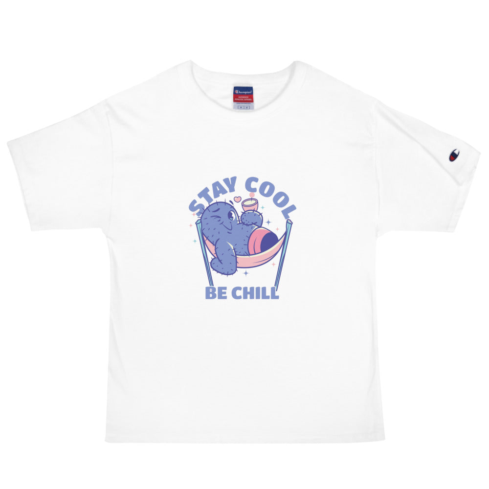 Stay cool be chill | Men's Champion Heritage T-Shirt | T105