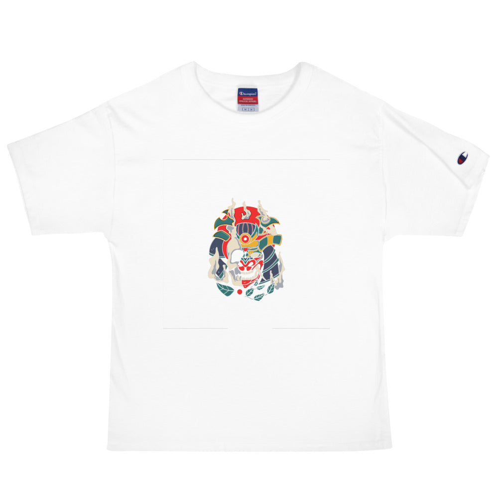 Samurai skull | Men's Champion Heritage T-Shirt | T105