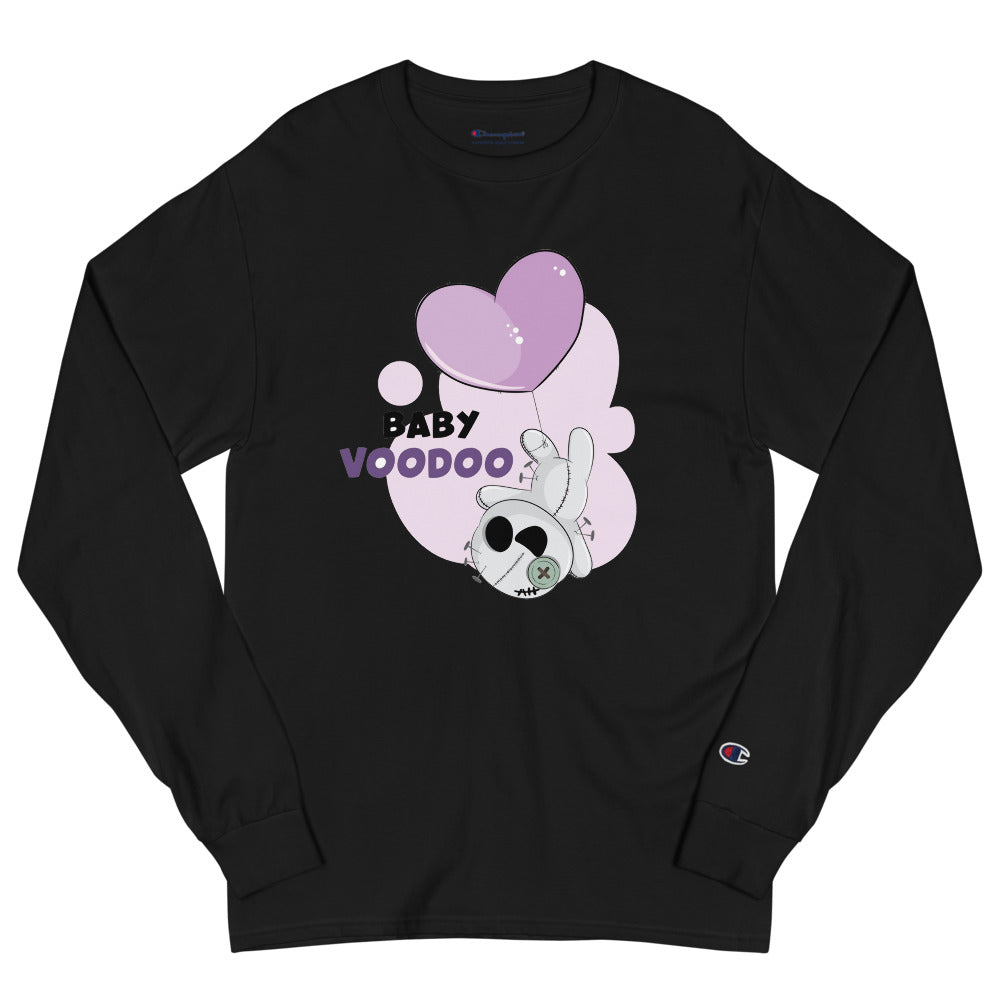 Ted heart - Baby voodoo | Men’s Champion Long Sleeve T-Shirt | CC8C
