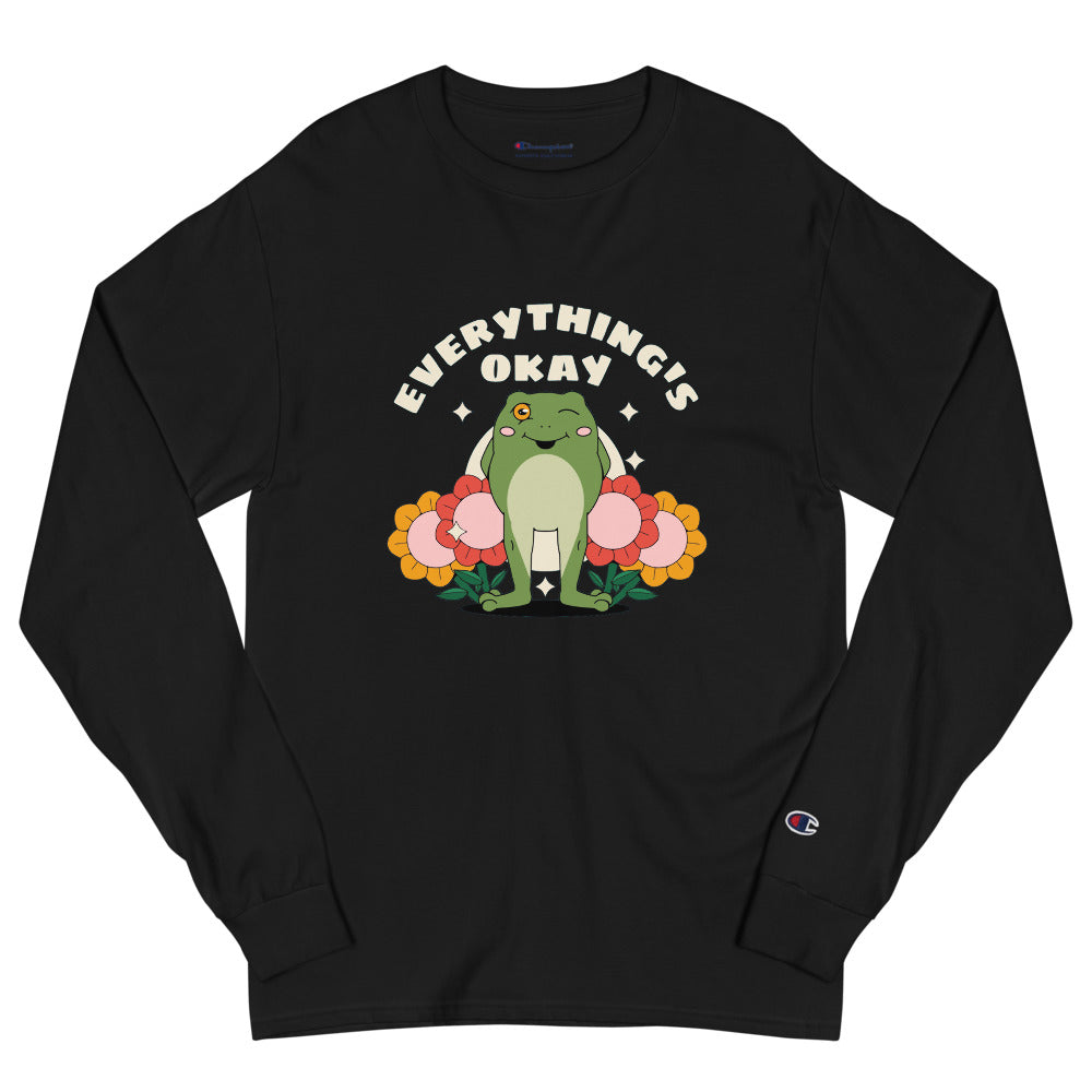 Everything's okay | Men’s Champion Long Sleeve T-Shirt | CC8C