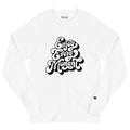 Enjoy every moments white | Men’s Champion Long Sleeve T-Shirt | CC8C