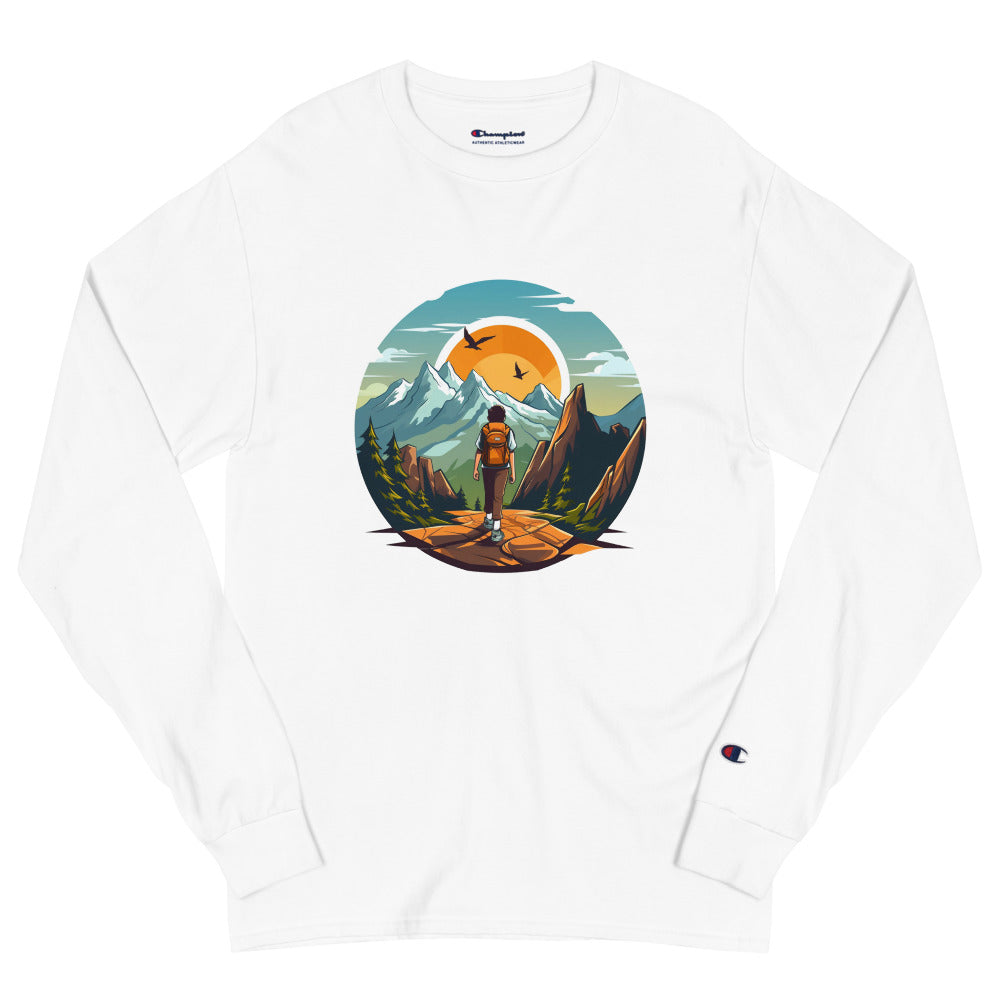 Mountain traveling | Men’s Champion Long Sleeve T-Shirt | CC8C