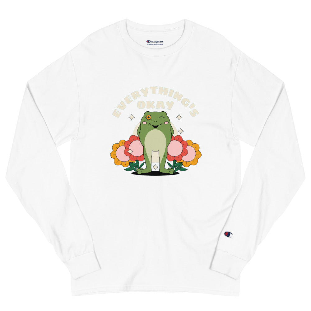 Everything's okay | Men’s Champion Long Sleeve T-Shirt | CC8C