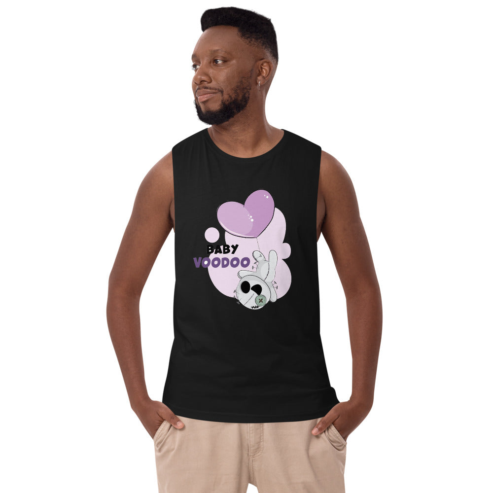 Ted heart - Baby voodoo | Men's Drop Arm Tank Top | AS Colour 5025