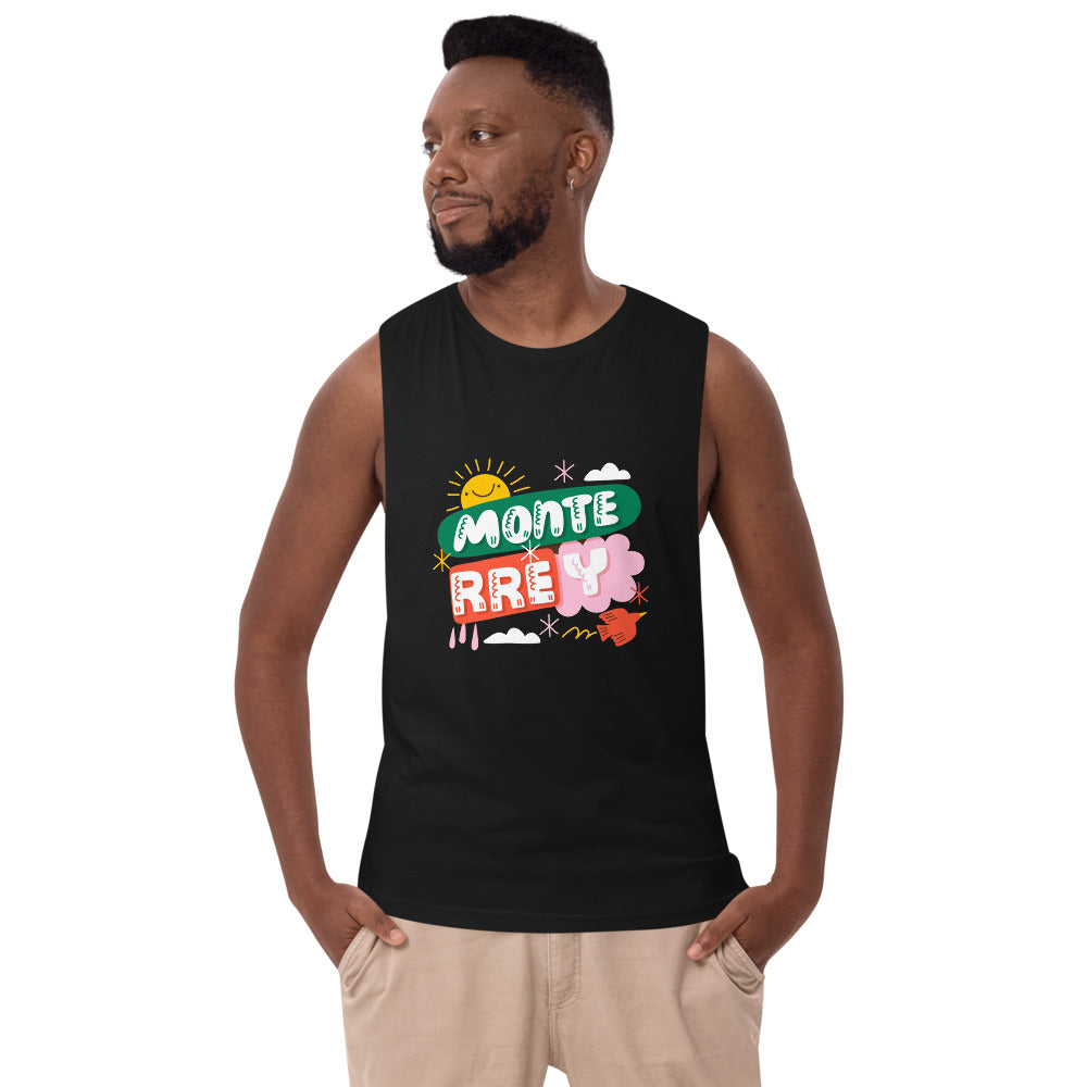 Monte rrey | Men's Drop Arm Tank Top | AS Colour 5025