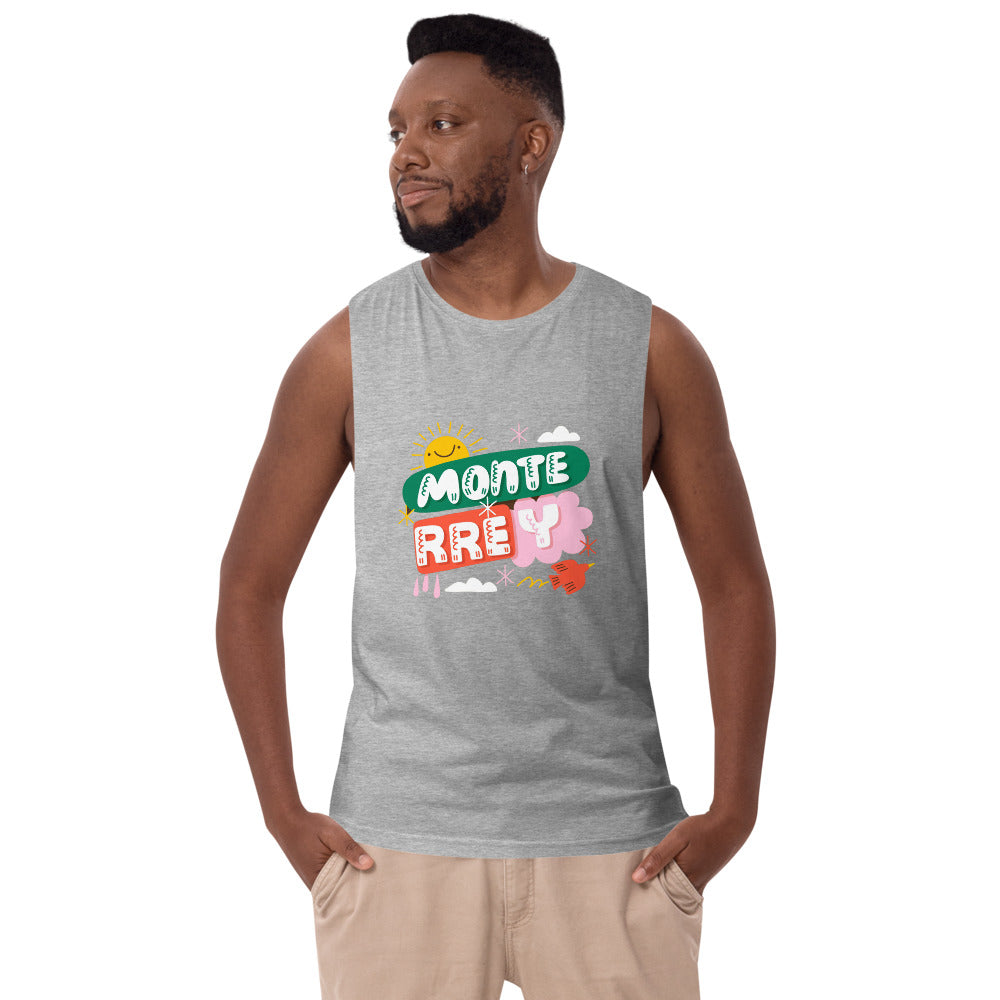 Monte rrey | Men's Drop Arm Tank Top | AS Colour 5025