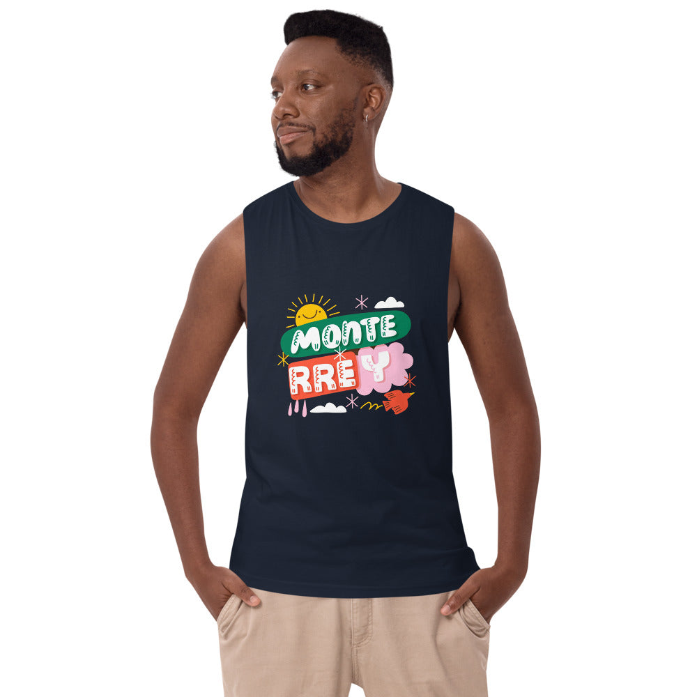Monte rrey | Men's Drop Arm Tank Top | AS Colour 5025