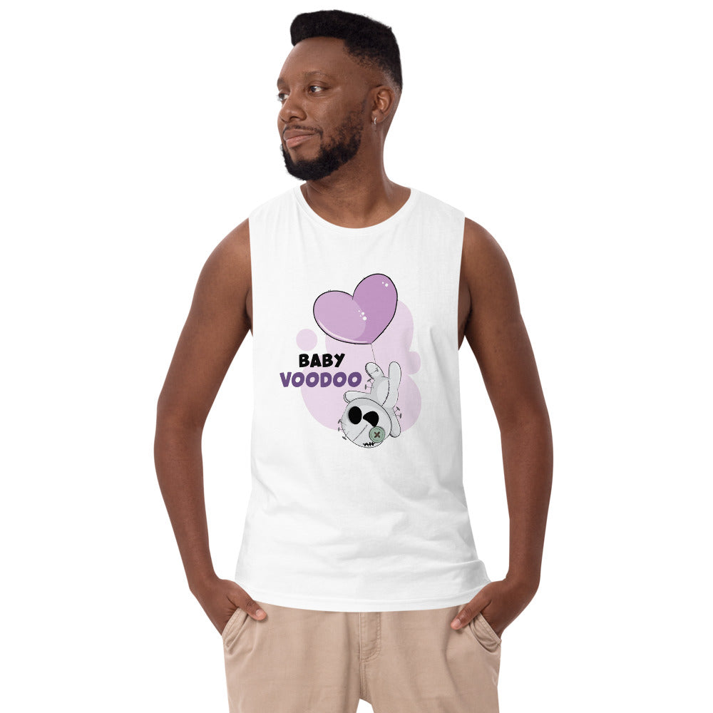 Ted heart - Baby voodoo | Men's Drop Arm Tank Top | AS Colour 5025